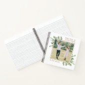 Greenery Eucalyptus Custom Photo Budget Weddenscha Notitieboek (Binnen)