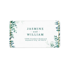 Greenery Eucalyptus Frameborder Etiket