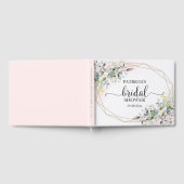 Greenery Eucalyptus Geometrisch Vrijgezellenfeest  Gastenboek (Volledig)