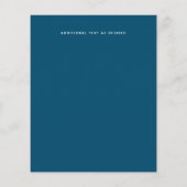 Greenery Eucalyptus Leaves Blue Sky Wedding (Achterkant)