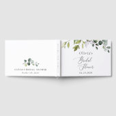 Greenery, Eucalyptus Leaves, Boho, Vrijgezellenfee Gastenboek (Volledig)