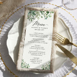 Greenery Eucalyptus Leaves Wedding Menu<br><div class="desc">Waterverf Greenery Eucalyptus Leaves Wedding Menu Kaart. Voor verdere aanpassing,  te klikken gelieve de "pas verder"verbinding aan en ons ontwerphulpmiddel te gebruiken om deze sjabloon te wijzigen. Neem contact met me op als je hulp of overeenkomende objecten nodig hebt.</div>