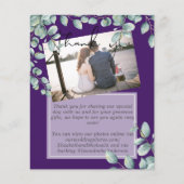 Greenery Eucalyptus Lila Lemon Gray Wedding (Voorkant)