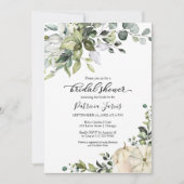 Greenery Eucalyptus Pumpkin Herfst Vrijgezellenfee Kaart (Voorkant)