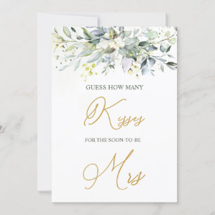 Greenery Eucalyptus raadt hoeveel kisses er binnen Kaart