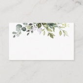 Greenery Eucalyptus raden hoeveel kussen er in de  Informatiekaartje (Achterkant)