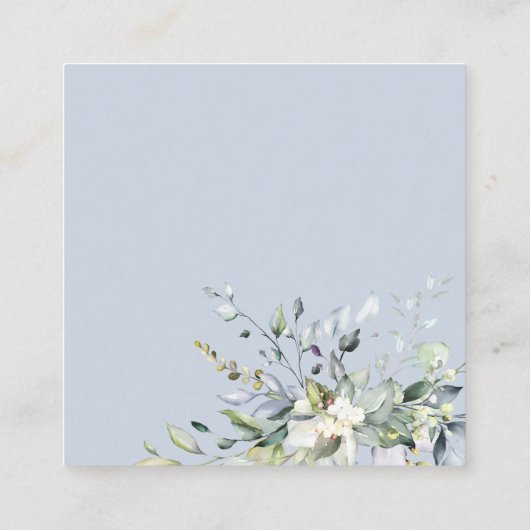 Greenery Eucalyptus raden hoeveel kussen Kaarten (Achterkant)