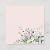 Greenery Eucalyptus raden hoeveel kussen Kaarten (Achterkant)