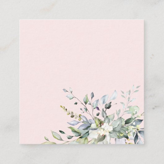 Greenery Eucalyptus raden hoeveel kussen Kaarten (Achterkant)