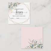 Greenery Eucalyptus raden hoeveel kussen Kaarten (Voorkant / Achterkant)