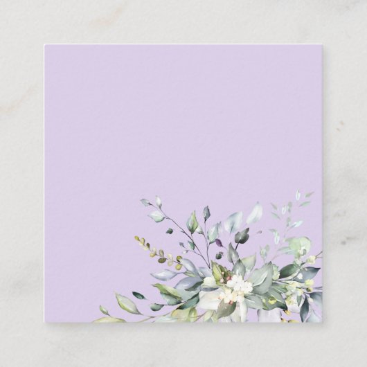 Greenery Eucalyptus raden hoeveel kussen Kaarten (Achterkant)