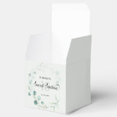 Greenery Eucalyptus Rustic Sweet 16 Bedankdoosjes (Geopend)