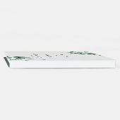 Greenery Eucalyptus script bruiloft Gastenboek (Rug)