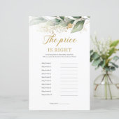 Greenery eucalyptus verlaat de prijs is het juiste (Staand voorkant)