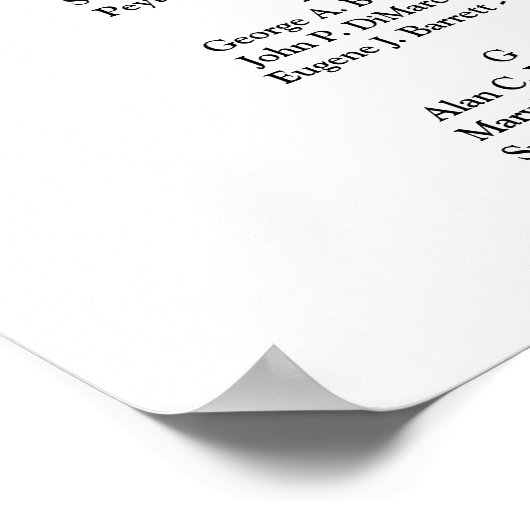 Greenery Eucalyptus verlaat gouden boho-zitje Poster (Hoek)