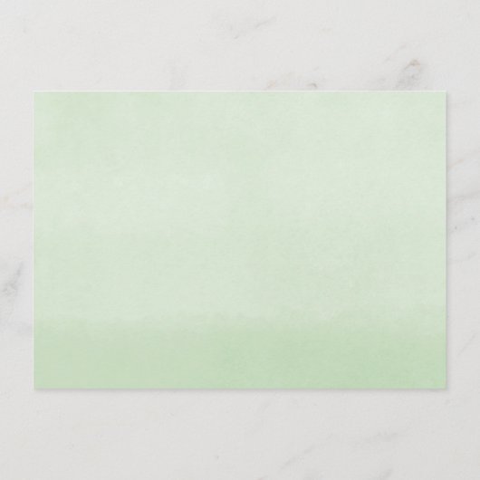 Greenery eucalyptus vrijgezellenfeest receptkaart informatiekaartje (Achterkant)