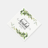 Greenery Eucalyptus Vrijgezellenfeest Servet (Hoek)