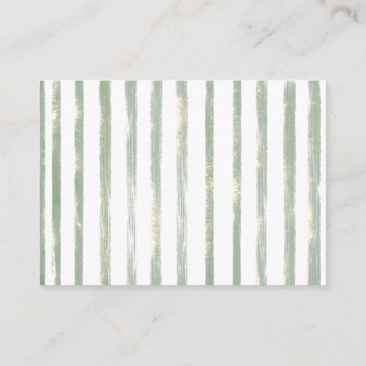 Greenery eucalyptus wacht vroeg op Baby shower Boo Informatiekaartje (Achterkant)