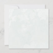 Greenery Eucalyptus Waterverf Weddenschap Kaart (Achterkant)