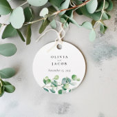 Greenery Eucalyptus Waterverf Wedding Bedankjes Labels