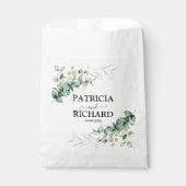 Greenery Eucalyptus Wedding Bedankzakje (Voorkant)