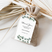Greenery Eucalyptus Wedding Favor Cadeaulabel