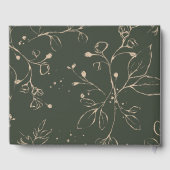 Greenery Eucalyptus Wedding Gastenboek (Achterkant)