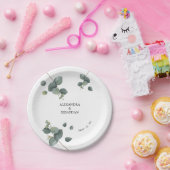 Greenery Eucalyptus Wedding Paper Bord (Feest)