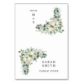 Greenery Eucalyptus Wedding Place Cards Kaart (Voorkant)