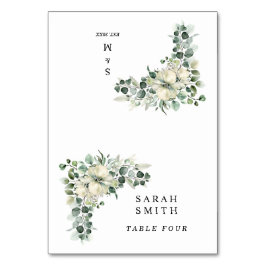 Greenery Eucalyptus Wedding Place Cards Kaart