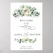 Greenery Eucalyptus Wedding Poster (Voorkant)