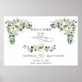 Greenery Eucalyptus Wedding Poster (Voorkant)