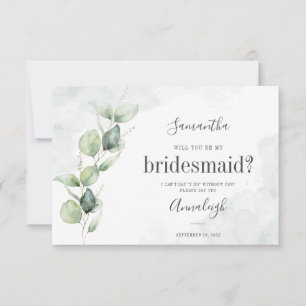 Greenery Eucalyptus zal je mijn briefkaart zijn