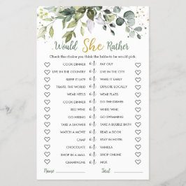 Greenery Eucalyptus zou ze een beetje een bridal s Flyer