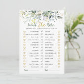 Greenery Eucalyptus zou ze een beetje een bridal s Kaart (Staand voorkant)