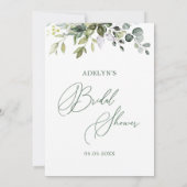 Greenery Eucalyptus zou ze een beetje een bridal s Kaart (Achterkant)