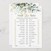 Greenery Eucalyptus zou ze een beetje een bridal s Kaart (Voorkant / Achterkant)