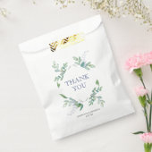 Greenery Favor Bags Bedankzakje (Gezegeld)
