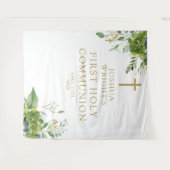 Greenery First Heilige Communauteit Foto achtergro Wandkleed (Voorkant (horizontaal))