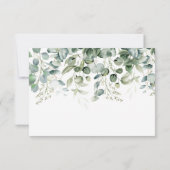 Greenery First Heilige Communie Hartelijk dank Bedankkaart (Achterkant)