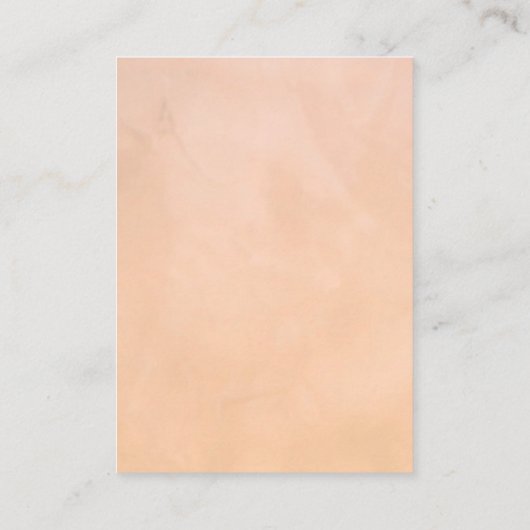 Greenery Floral Cascade Rustic Wedding Dank je Plaatskaartje (Achterkant)