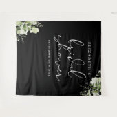 Greenery Floral Vrijgezellenfeest Foto Achtergrond Wandkleed (Voorkant (horizontaal))