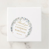 Greenery Floral Wildflower Weddenschap Bedankt Bedankjes Labels (In situ)