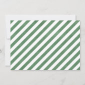 Greenery Floral Woodland Animals Twins Baby shower Kaart (Achterkant)