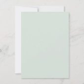 Greenery Foliage Baby Word Scramble Game (Achterkant)