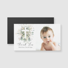 Greenery Foliage Baptism Foto: Magnetic