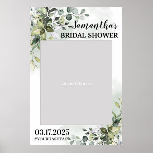 Greenery Foliage Boho Vrijgezellenfeest Foto Prop Poster
