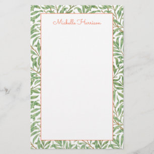 Greenery Foliage Botanical Pattern Green Sinaasapp Briefpapier