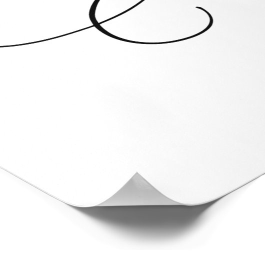 Greenery Foliage Cross Baby Christening Poster (Hoek)