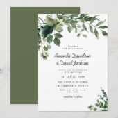 Greenery Foliage Eucalyptus Botanical Garden   Kaart (Voorkant / Achterkant)